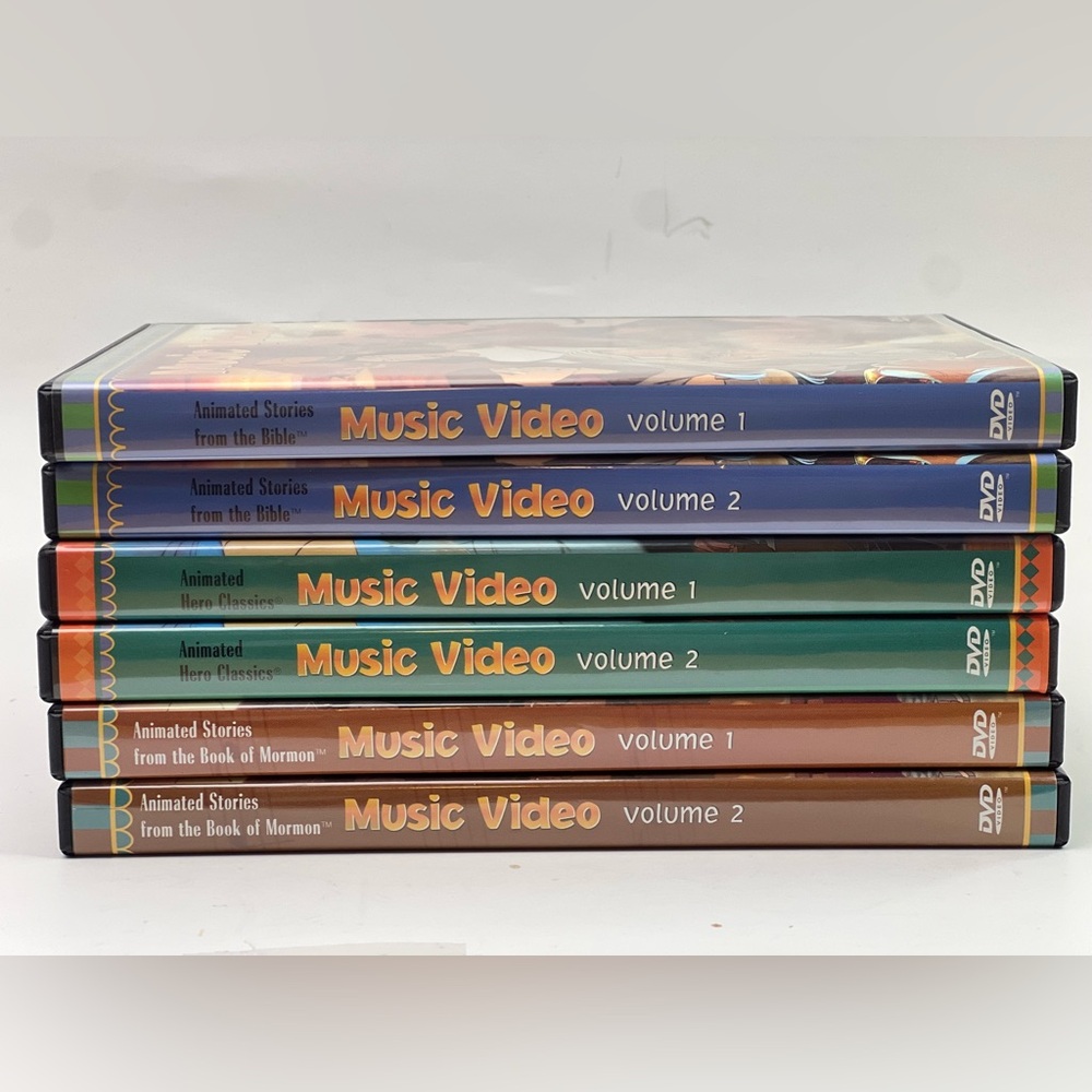 The Animated Hero Classics DVDs By Nest Set Of 6, NEW Sealed